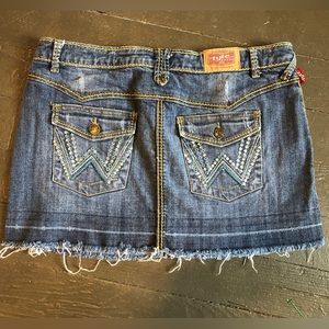 Tyte jean skirt size 9